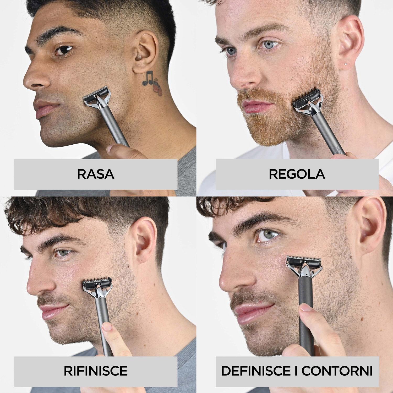 Rasatura su barba bagnata o asciutta